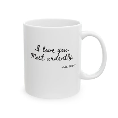 Most Ardently Mug | Pride & Prejudice