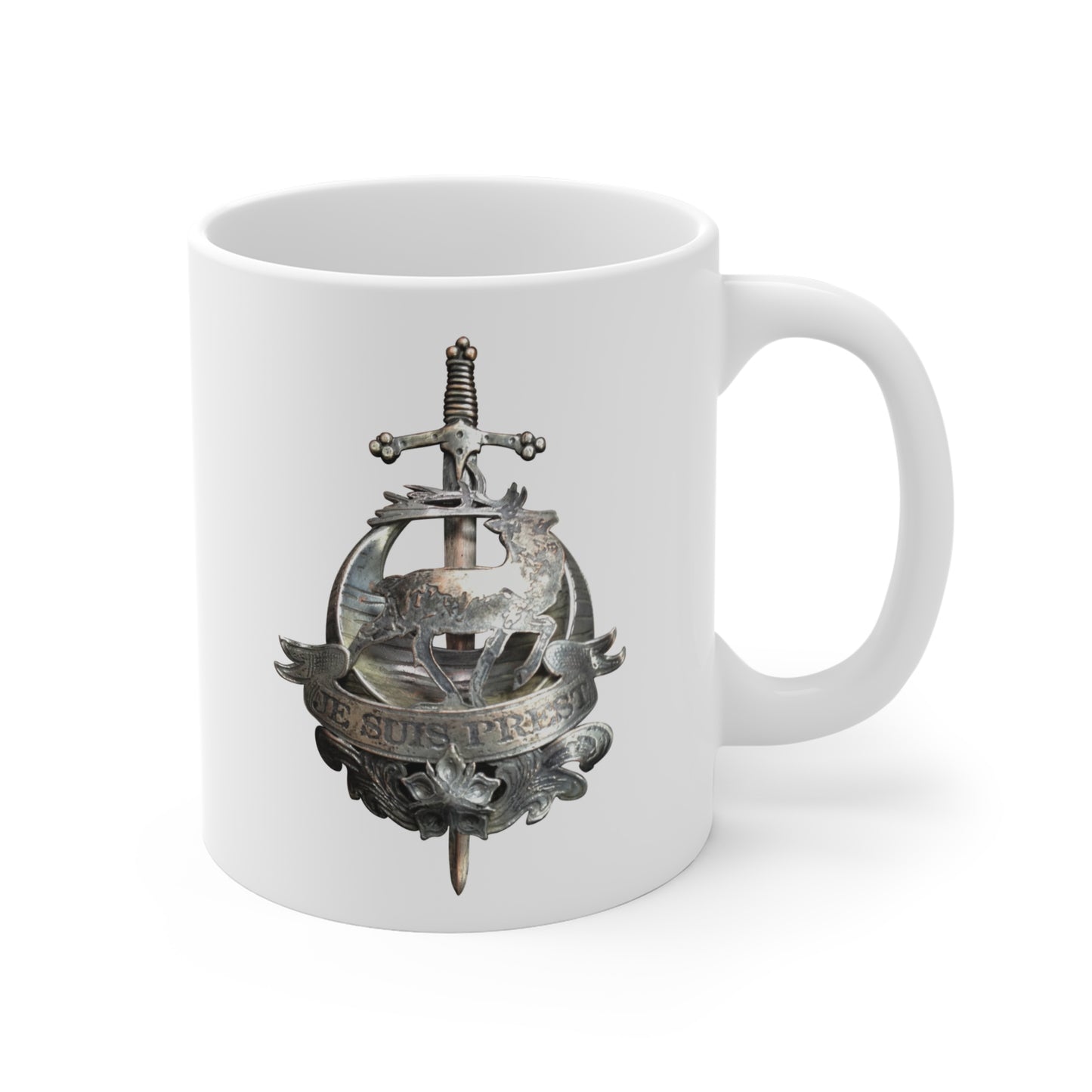Je Suis Prest | Outlander Mug