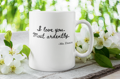Most Ardently Mug | Pride & Prejudice