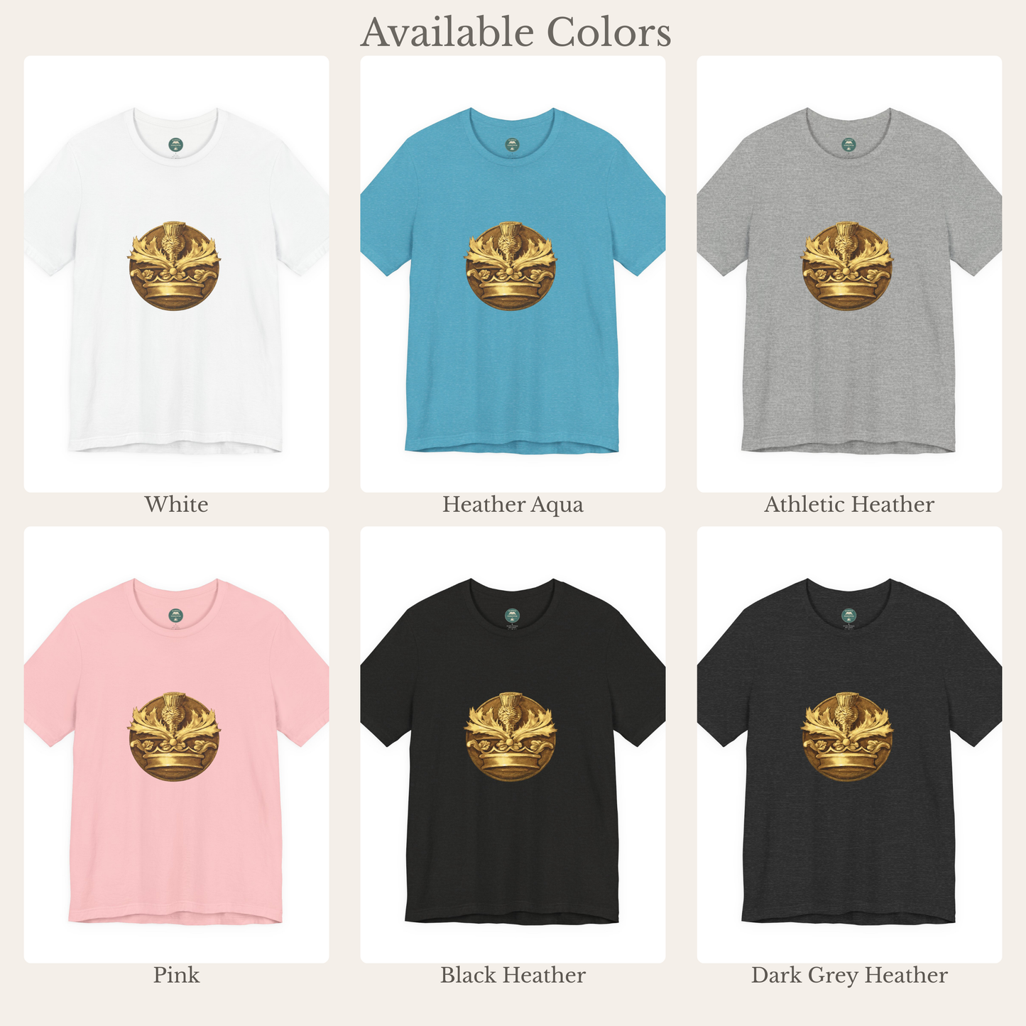 Scottish Thistle Tee | Outlander Shirt