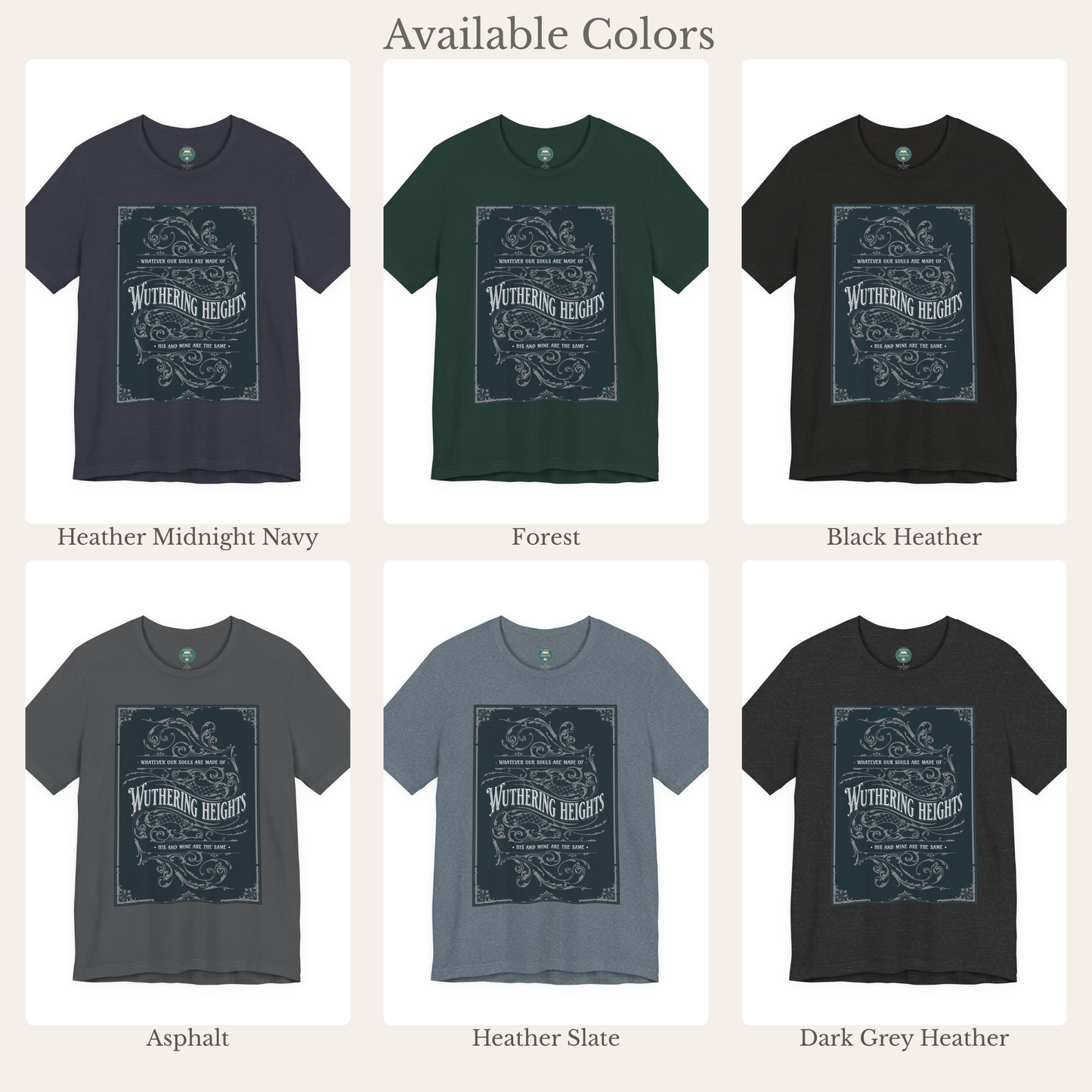 Wuthering Heights Literary Tee
