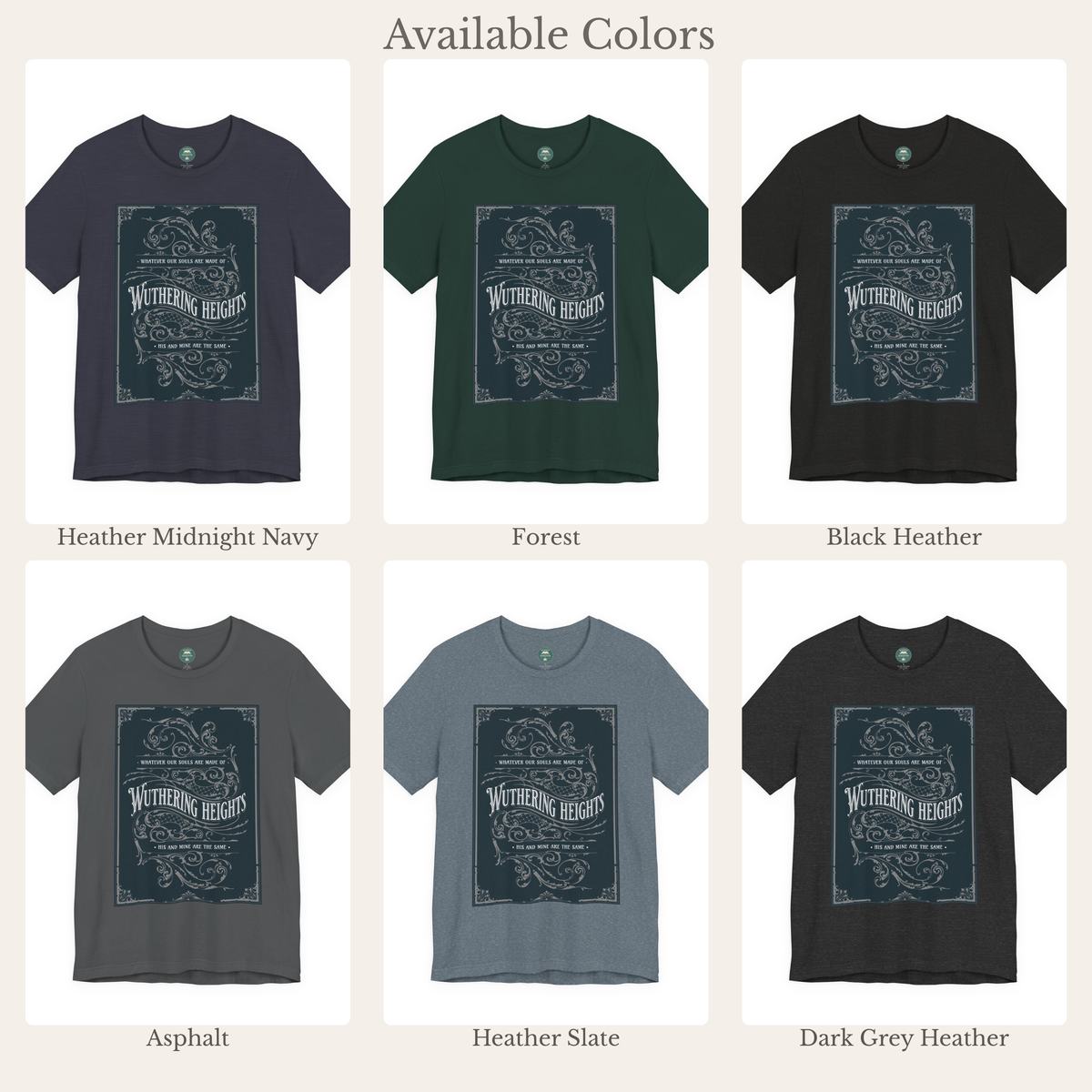 Wuthering Heights Literary Tee