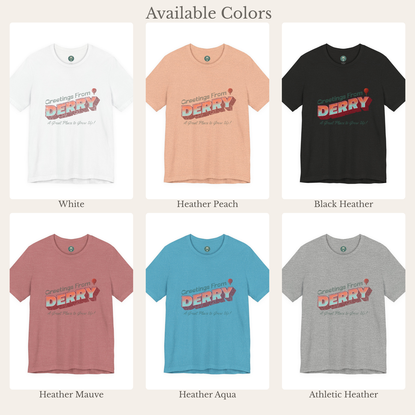 Greetings from Derry Tee | Constant Reader Shirt