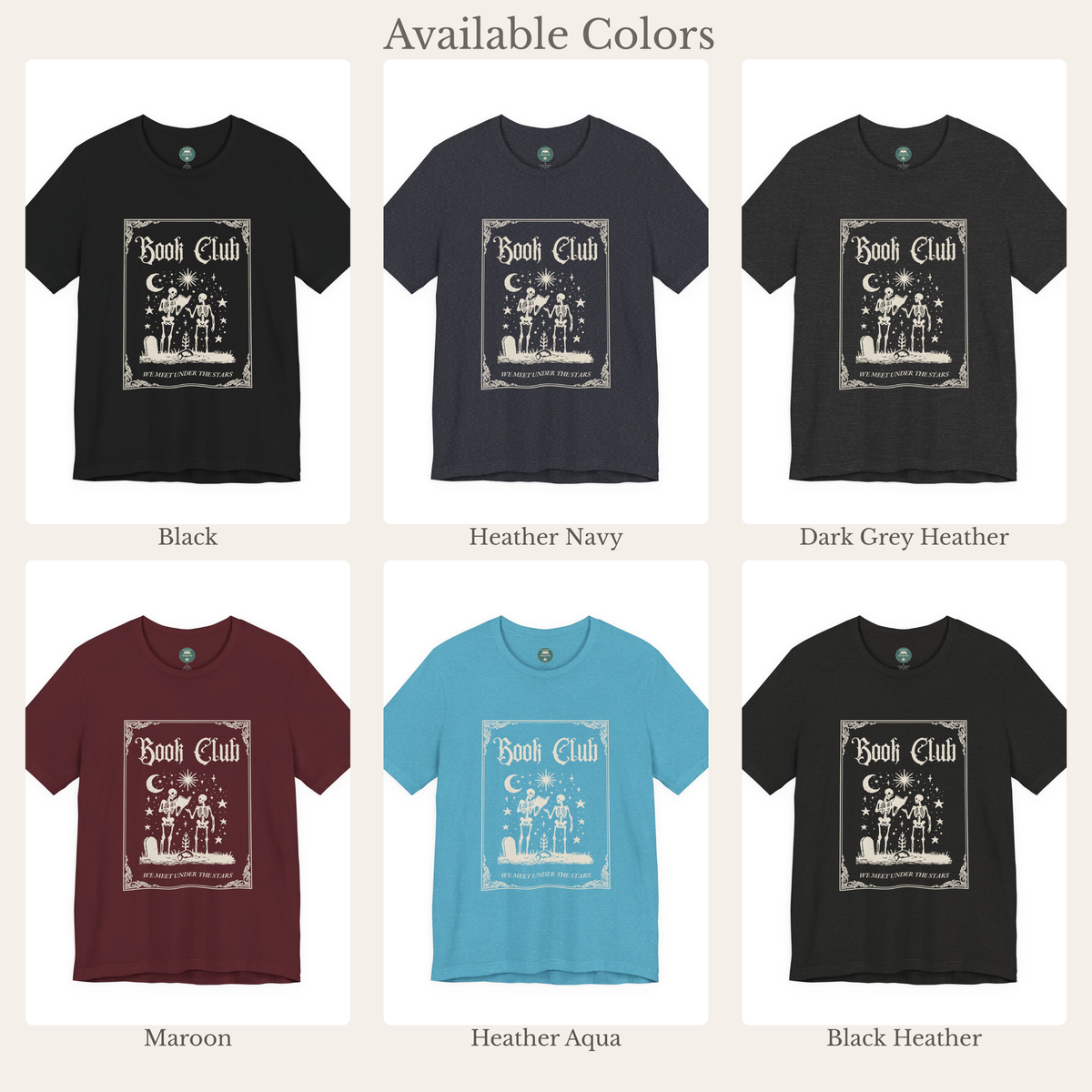 Moonlit Reading Tee | Book Lover Shirt