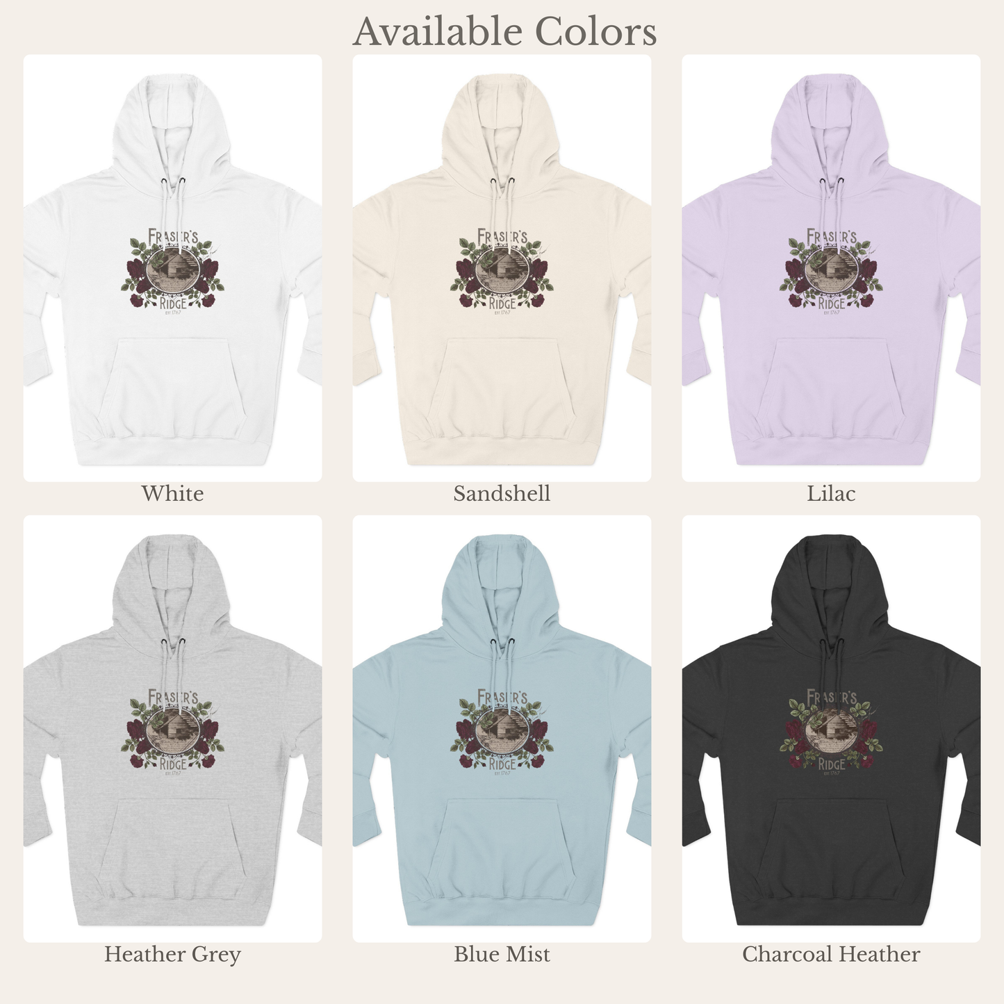 Fraser’s Ridge Hoodie | Outlander Hoodie