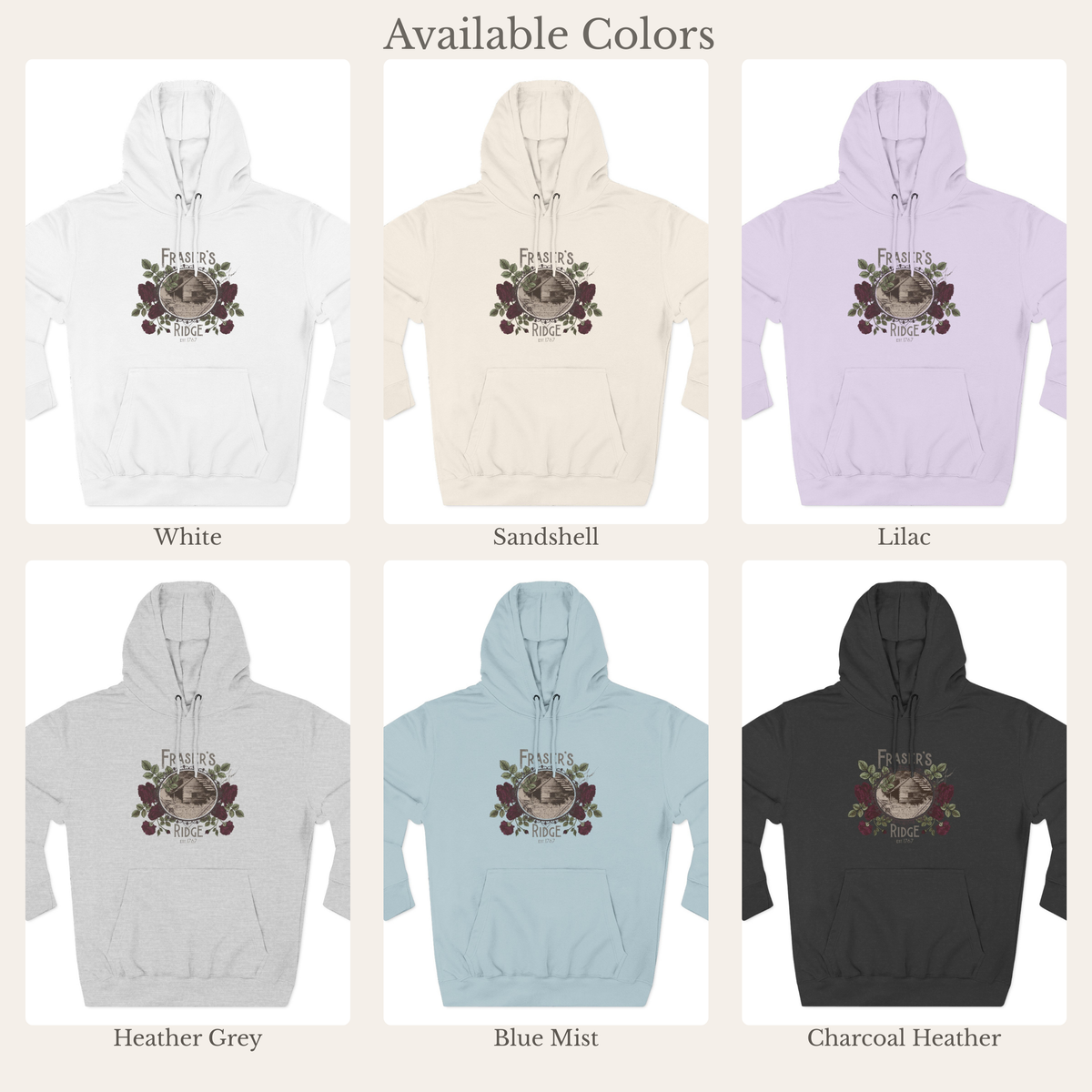 Fraser’s Ridge Hoodie | Outlander Hoodie