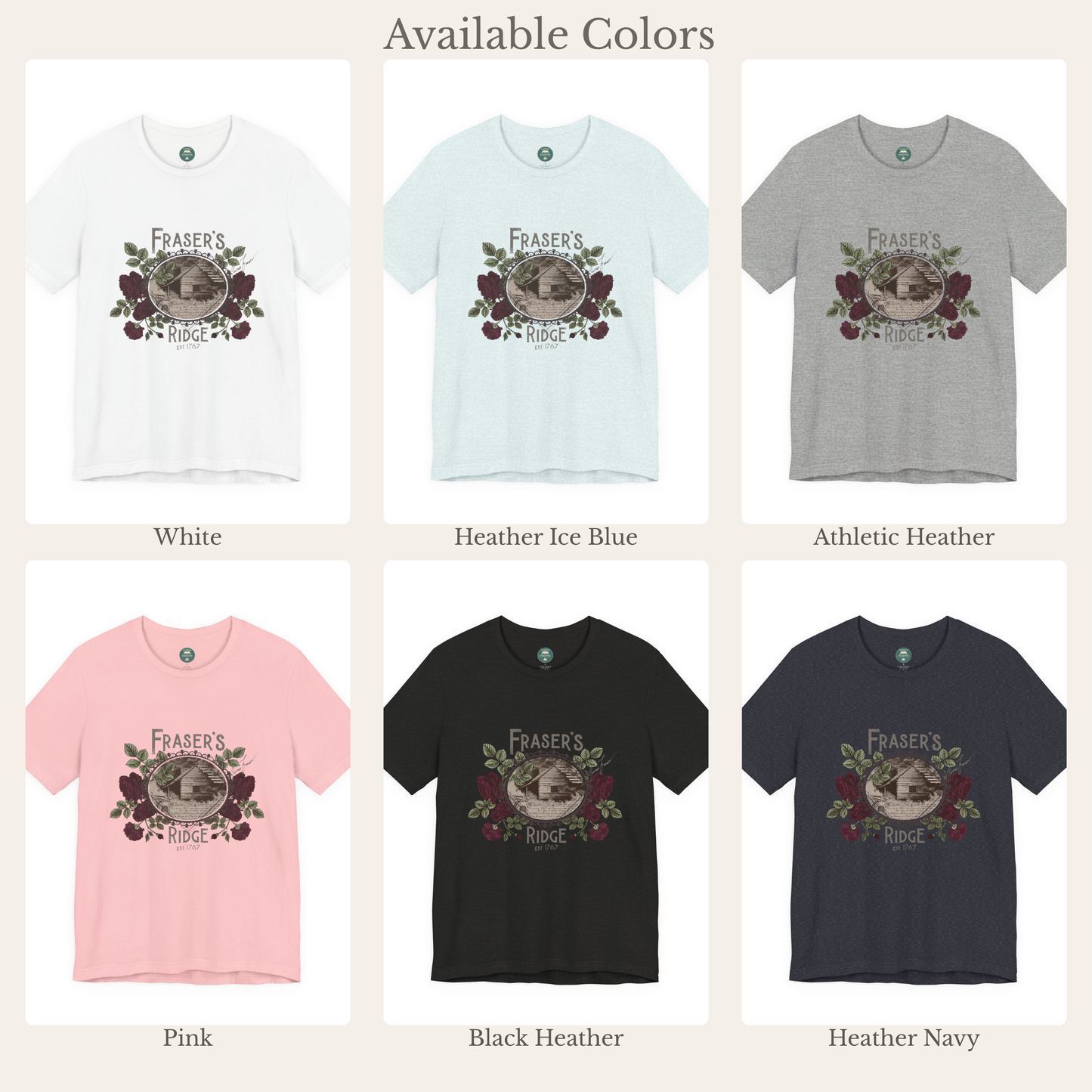 Fraser’s Ridge Tee | Outlander Shirt