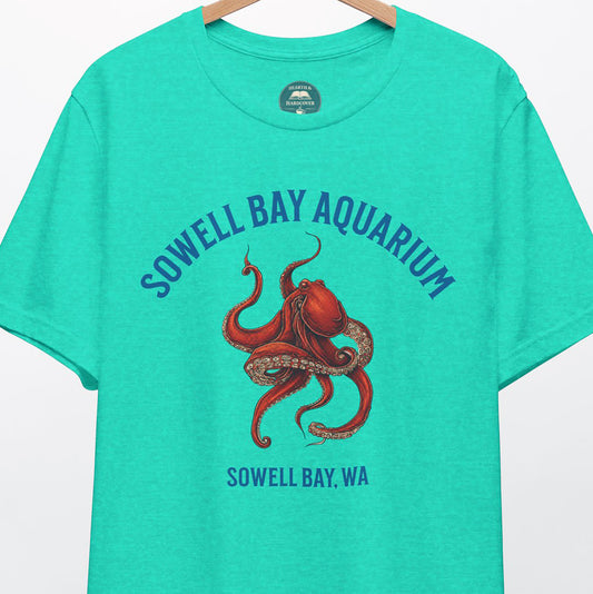 Sowell Bay Aquarium Octopus Tee