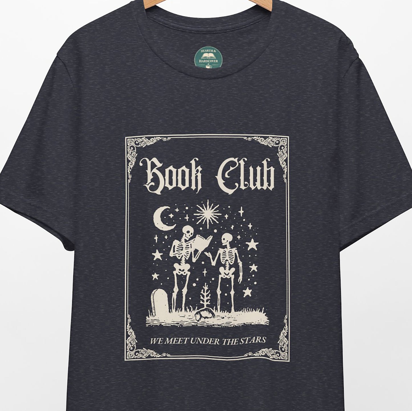 Moonlit Reading Tee | Book Lover Shirt