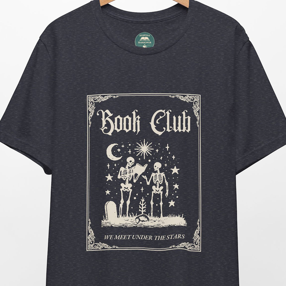Moonlit Reading Tee | Book Lover Shirt