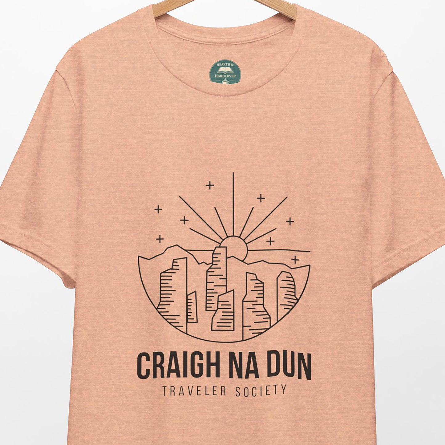 Craigh na Dun Traveler Society Literary Tee | Hearth & Hardcover