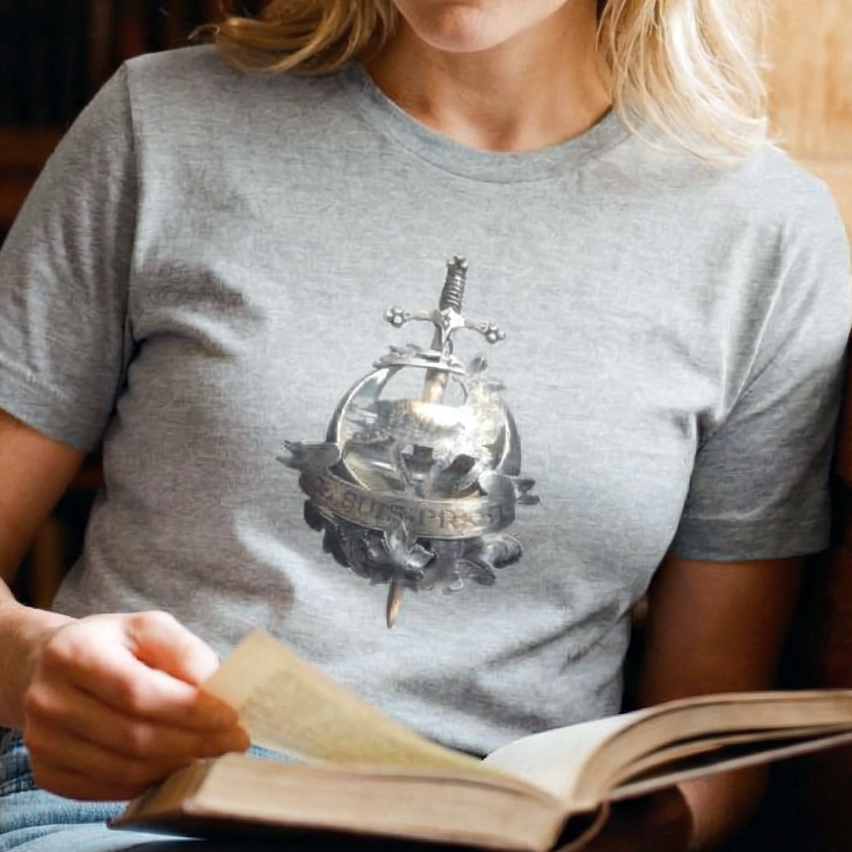 Clan Fraser Brooch Tee | Outlander Shirt