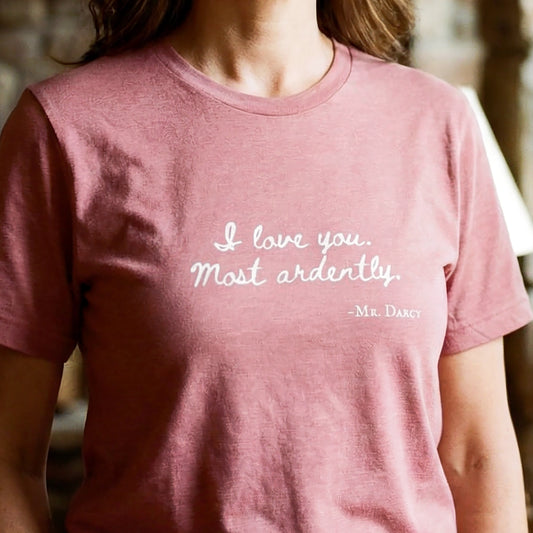 Mr. Darcy Confession Tee | Pride & Prejudice Shirt