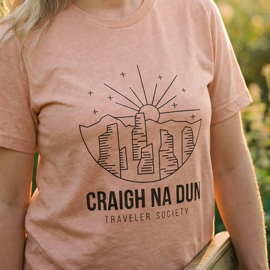Craigh na Dun Traveler Society Literary Tee | Hearth & Hardcover