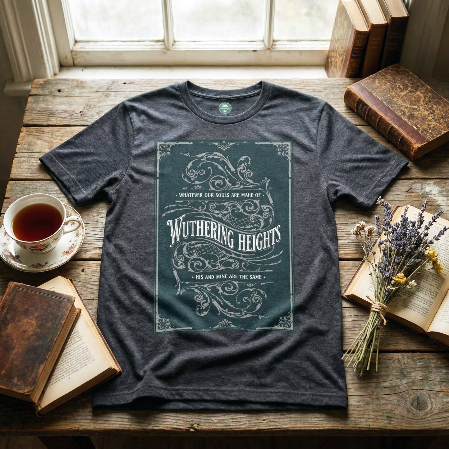 Wuthering Heights Literary Tee