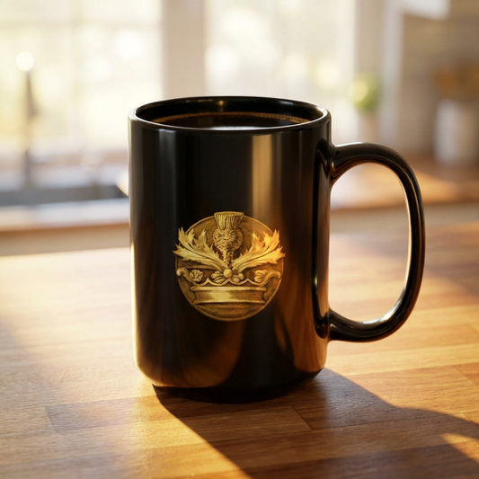 Scottish Thistle Crest | Outlander Mug