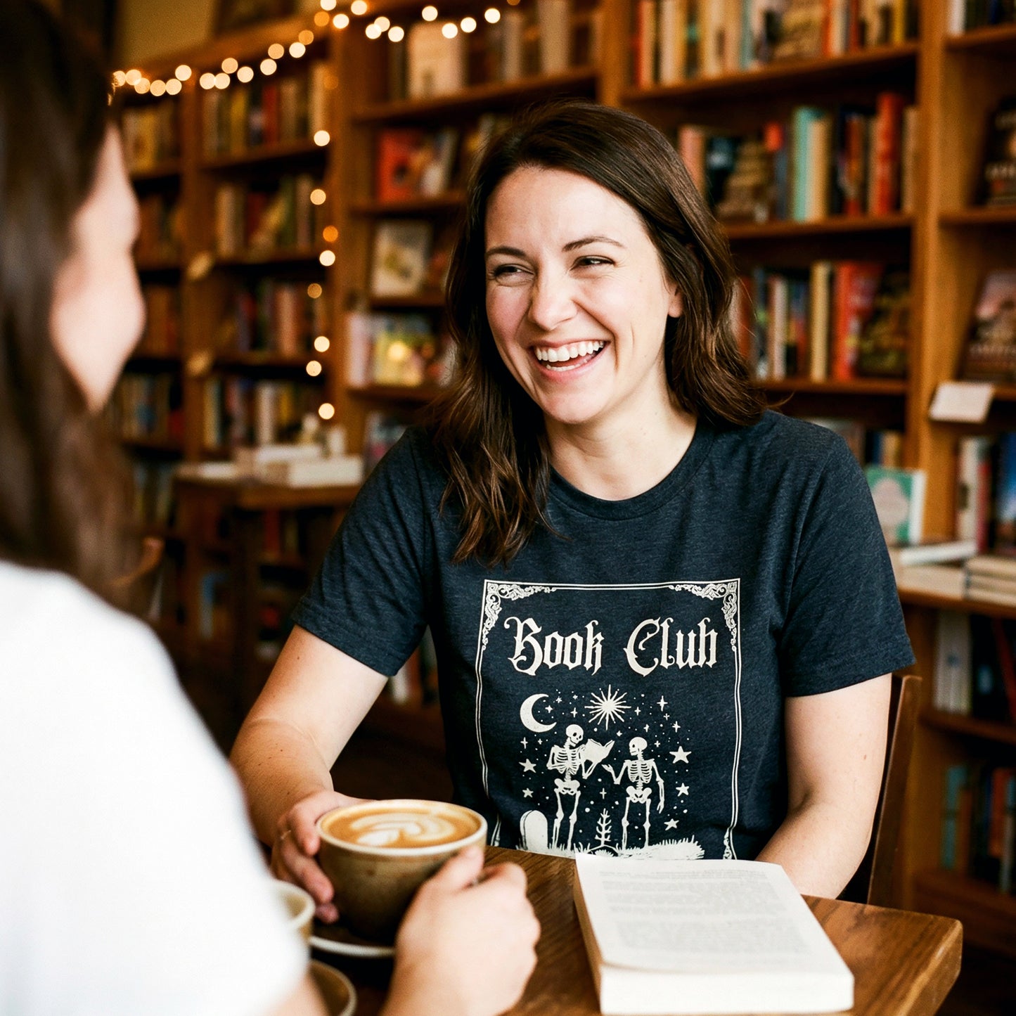 Moonlit Reading Tee | Book Lover Shirt