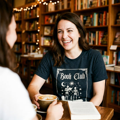 Moonlit Reading Tee | Book Lover Shirt