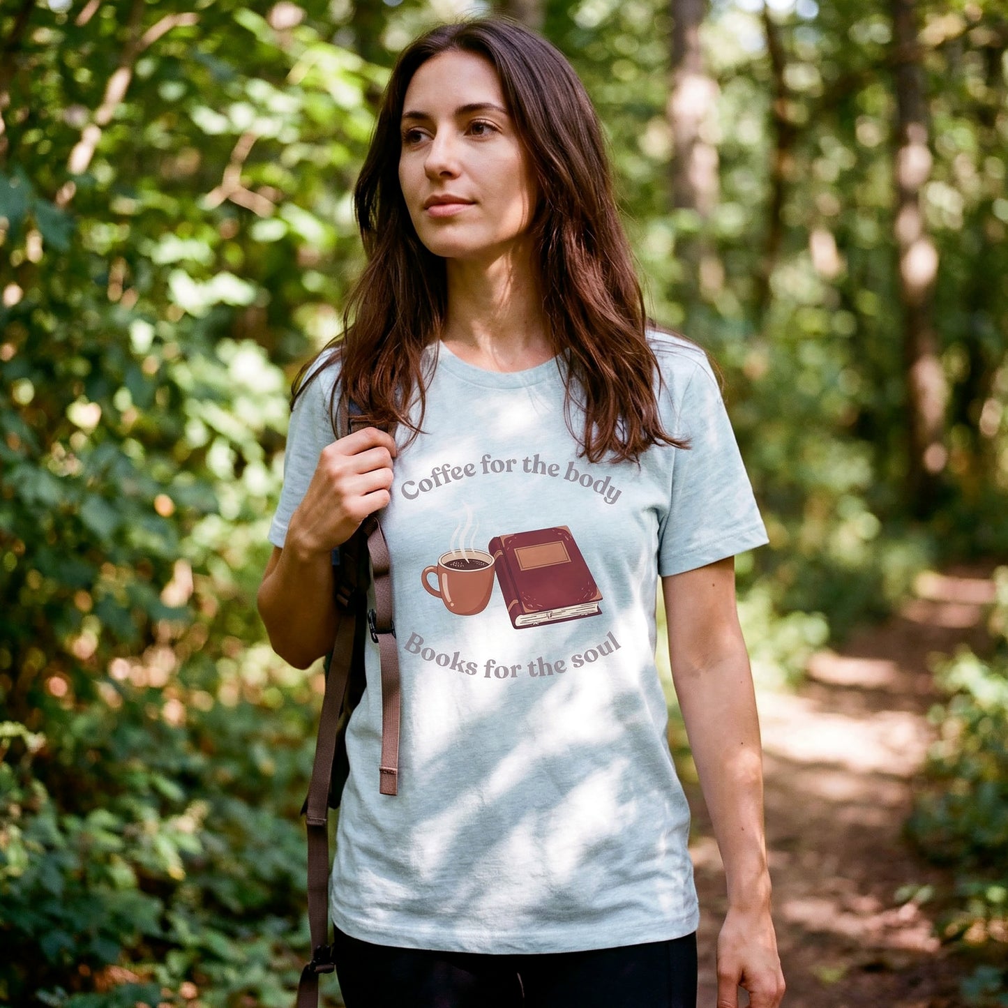 Books & Coffee Tee | Literary Lifestyle Shirt