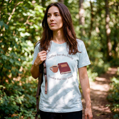 Books & Coffee Tee | Literary Lifestyle Shirt