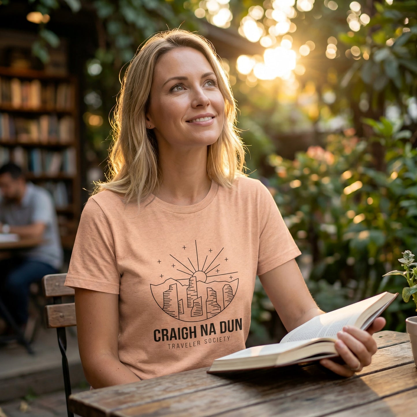 Craigh na Dun Traveler Society Literary Tee | Hearth & Hardcover