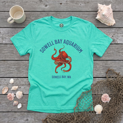 Sowell Bay Aquarium Octopus Tee