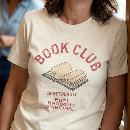Didn’t Read It Tee | Book Club Shirt
