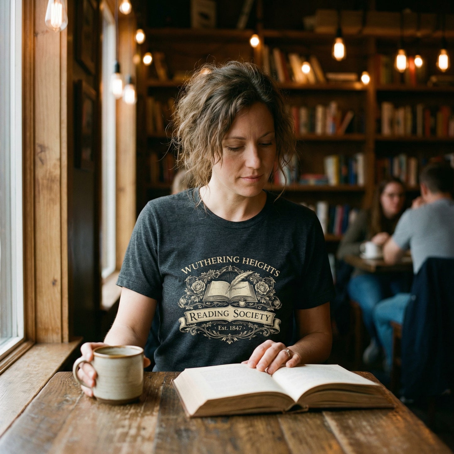Wuthering Heights Society Tee | Classic Literature Shirt